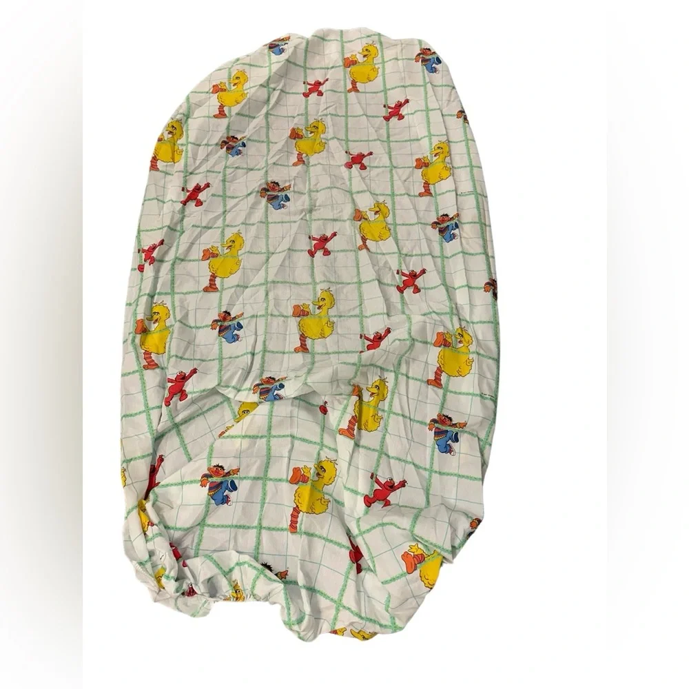 1997‎ Henson Sesame Street twin size flat and fitted sheet